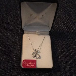 Jane Seymour Open Heart necklace